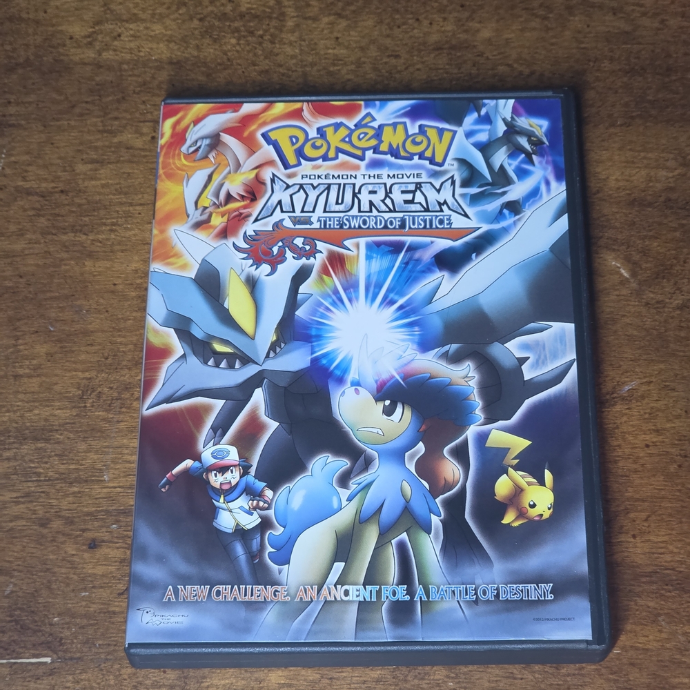 Pokemon Kyurem vs. The Sword of Justice DVD